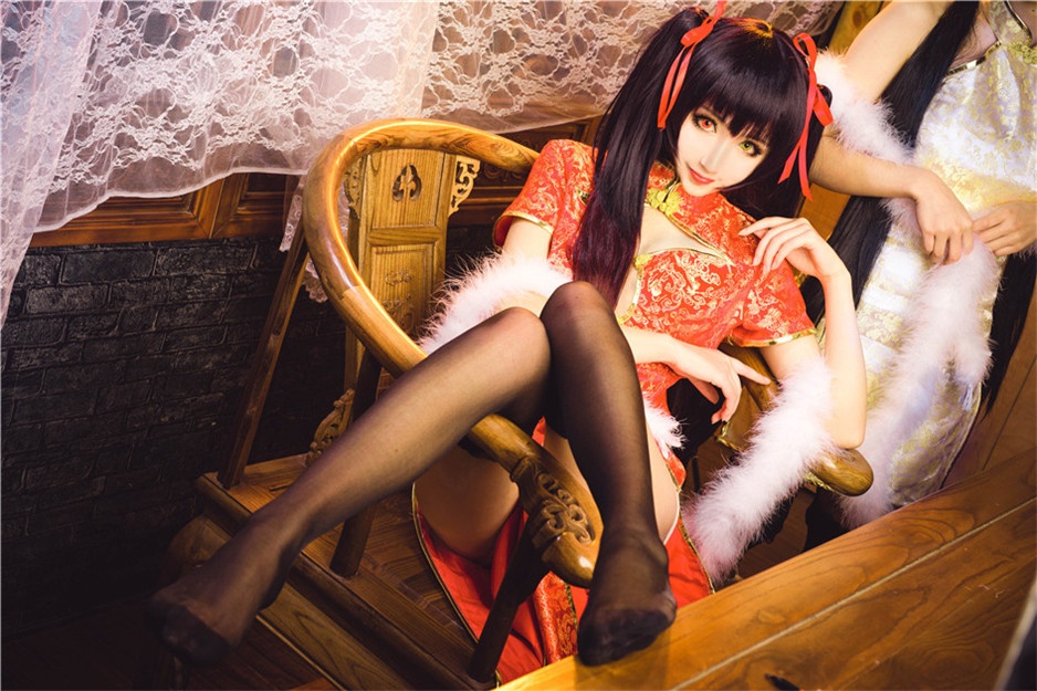 性感旗袍cos美女私房图片