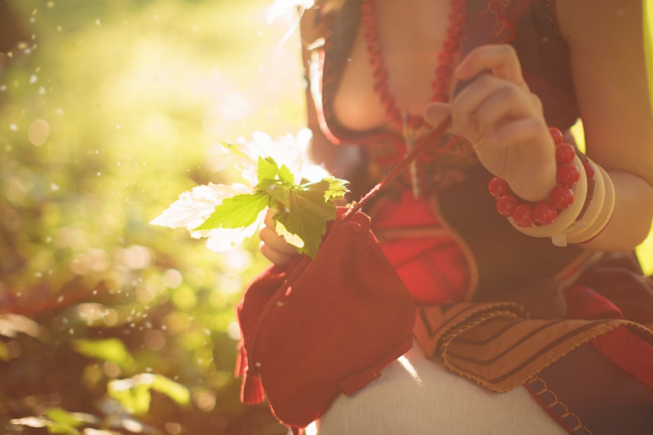 战斗民族还原游戏cosplay美女图