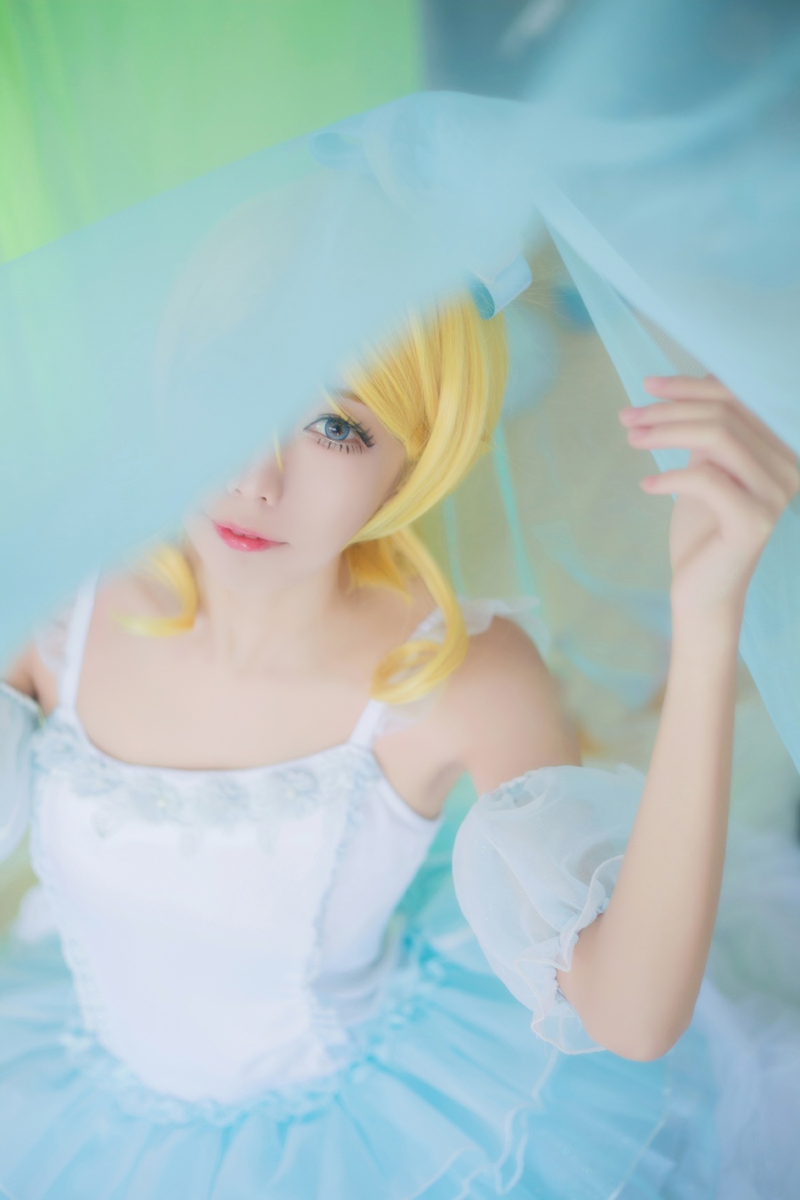 粉色萌妹cosplay写真摄影