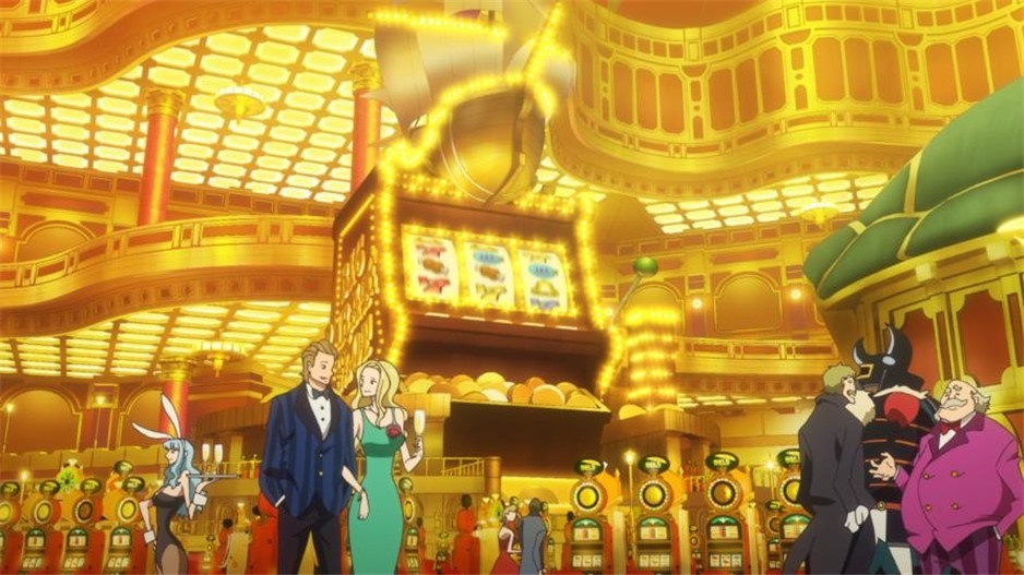 日本动画电影《航海王之黄金城》海报
