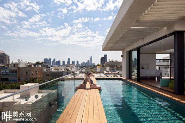 以色列建筑师简约住宅建筑设计图