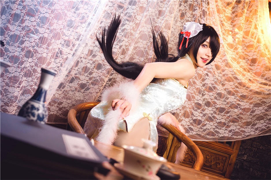 性感旗袍cos美女私房图片