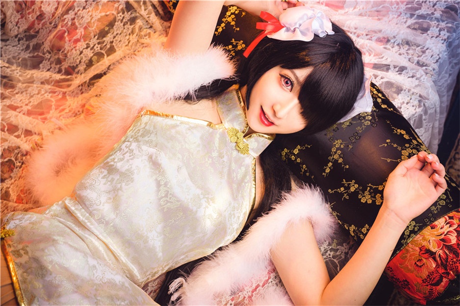 性感旗袍cos美女私房图片