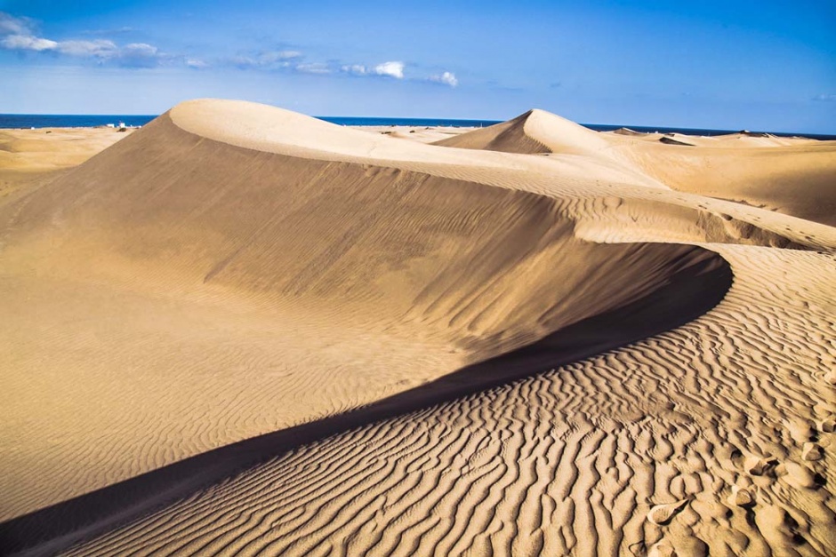 撒哈拉沙漠风景高清摄影图片