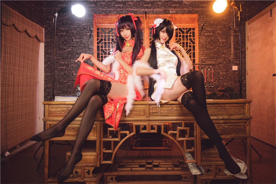 性感旗袍cos美女私房图片