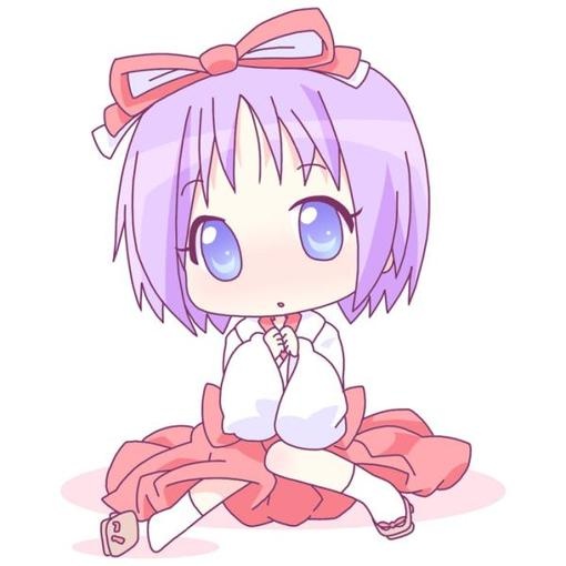 搞怪的二次元素描手绘图片