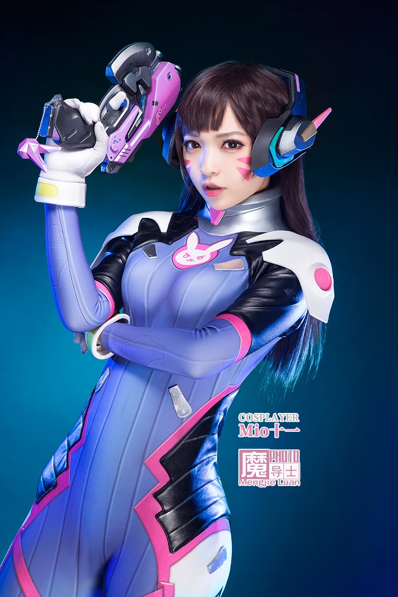 D.Va守望先锋cosplay壁纸