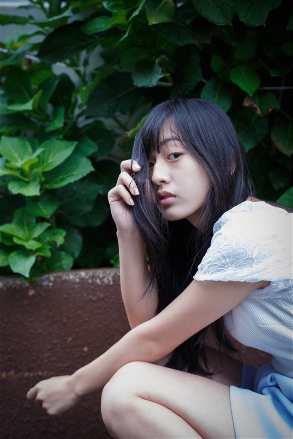 日本清纯妹子铃木茜音户外图片