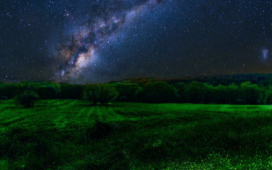 好看的田园风光风景图片