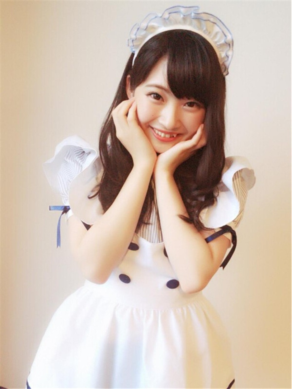 日本美少女水泽心爱可爱自拍照