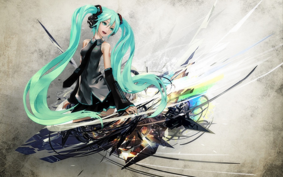 各种画风的初音未来高清壁纸