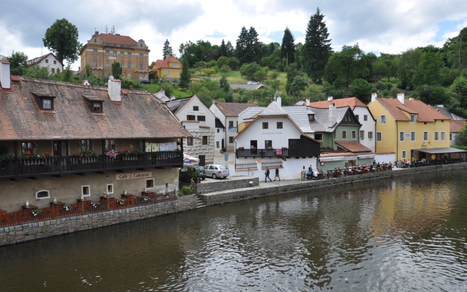 山清水秀的欧洲小镇风景图片