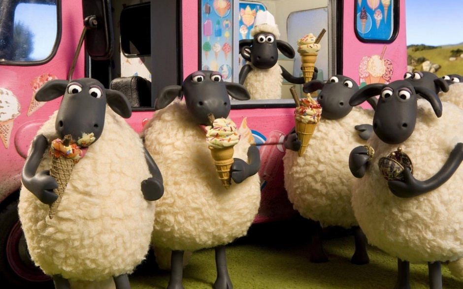 英国定格动漫小羊肖恩壁纸