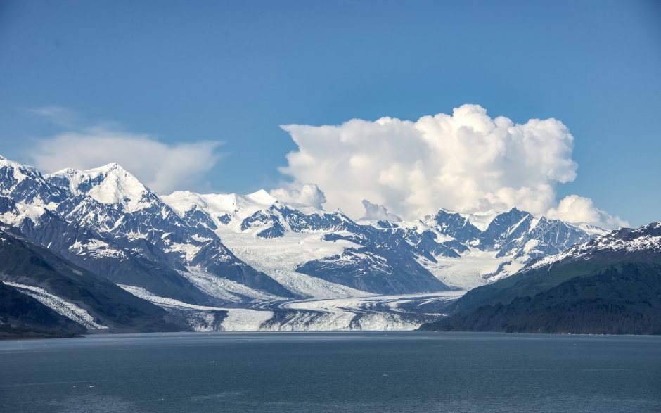 阿拉斯加冰山风景图片壁纸