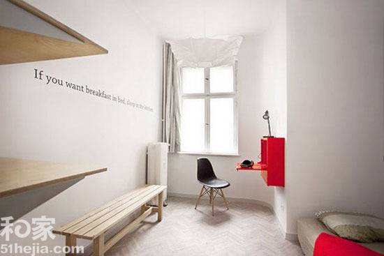 波兰设计师简约公寓装修效果图