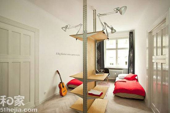 波兰设计师简约公寓装修效果图