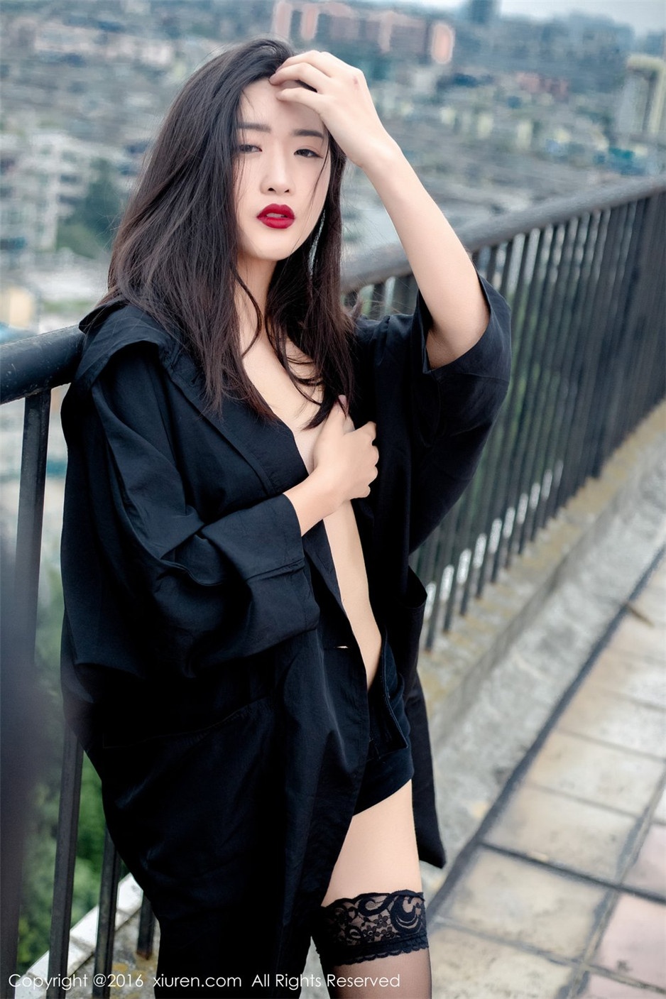 秀人网模特周琰琳LIN性感写真照片