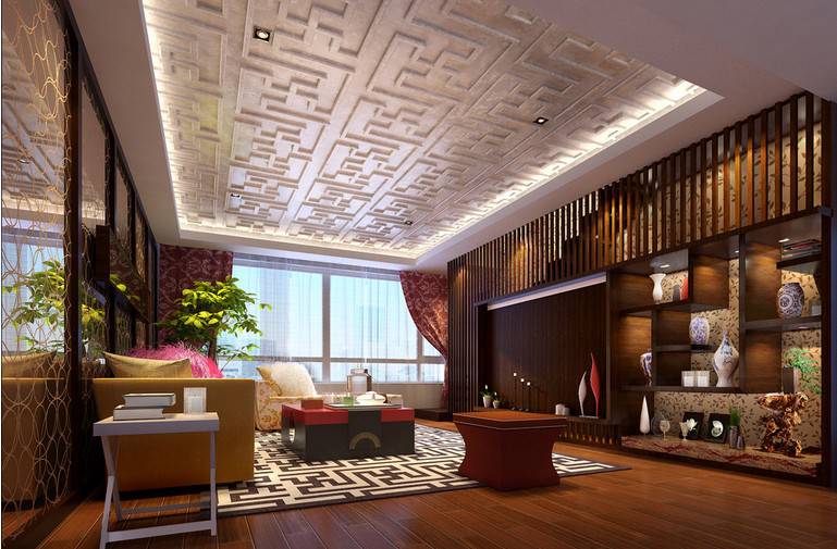 古典中式别墅装修效果图赏析