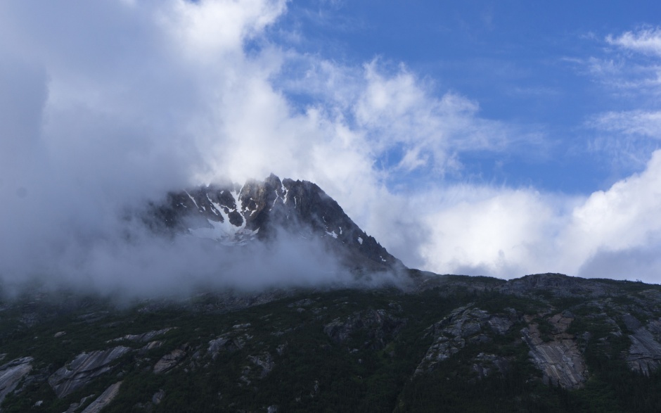 阿拉斯加冰山风景图片壁纸