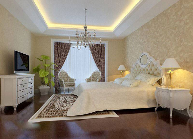 欧式女孩卧室公主房装修图片