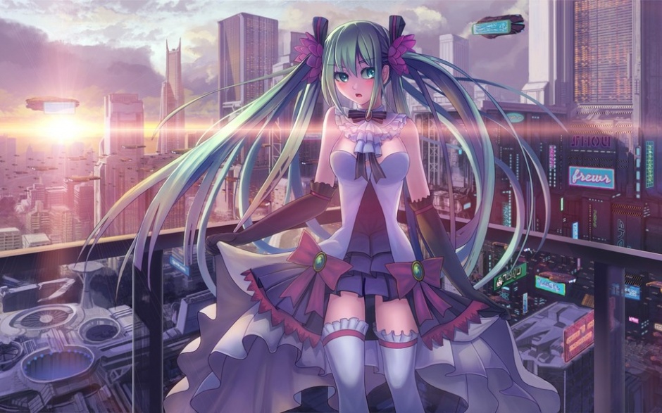 各种画风的初音未来高清壁纸