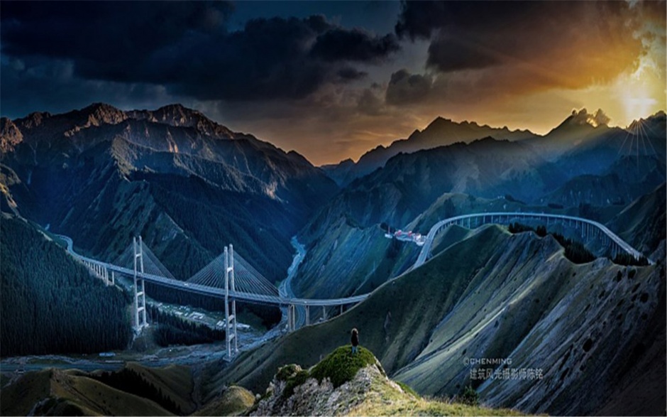 精选新疆天山的自然风景壁纸