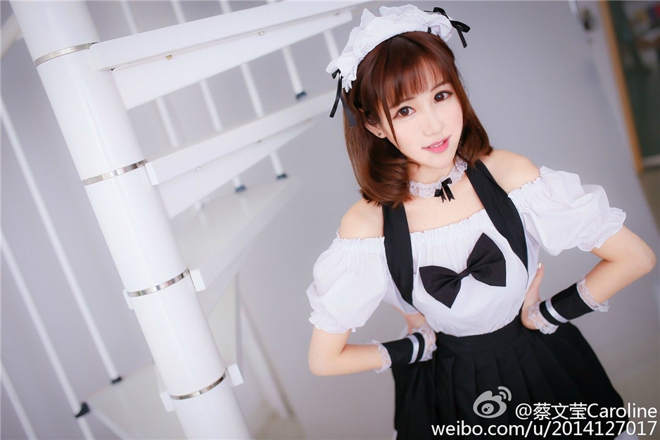 美女蔡文莹微博照片曝光