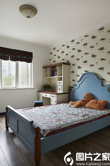 优雅的小户型卧室地中海风格装修图