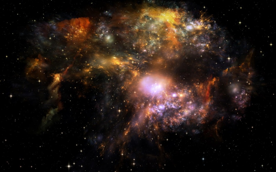 壮观震撼的银河系宇宙星空壁纸
