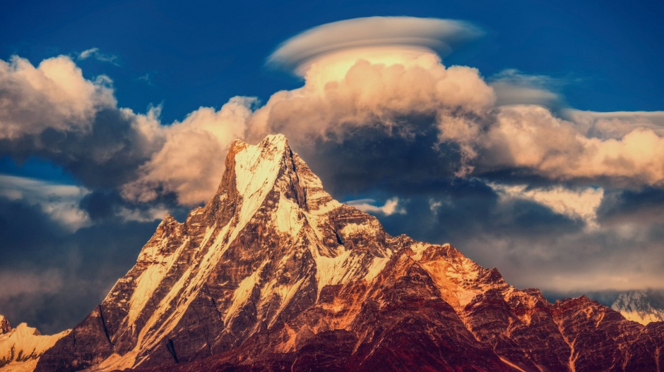 风光梦幻迷人的喜马拉雅山脉壁纸