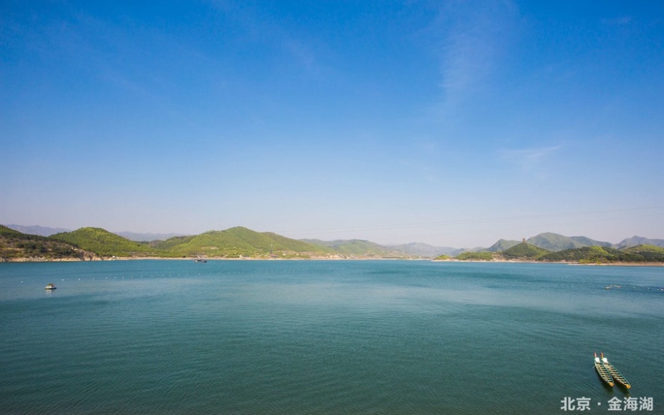 金海湖旅游风景区高清图片