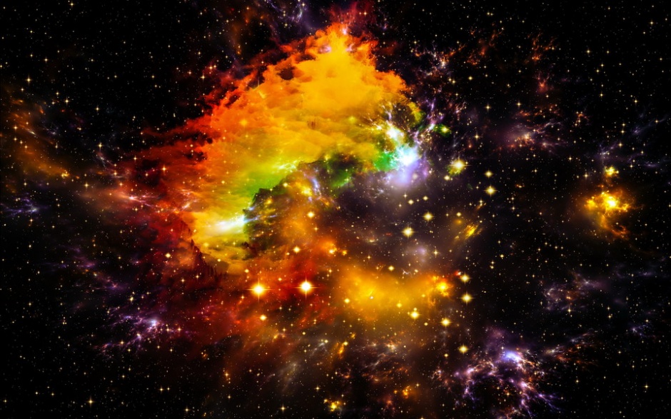 壮观震撼的银河系宇宙星空壁纸