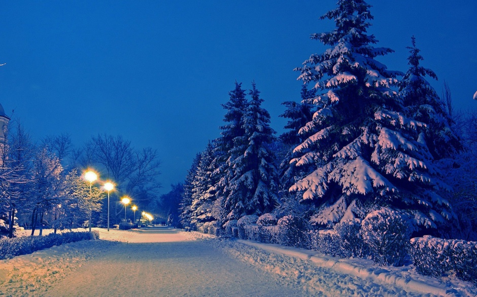 世界上美丽的雪景图片欣赏