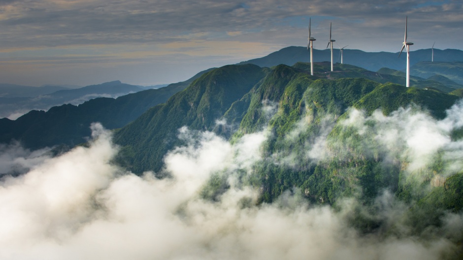 唯美的黄山云海风景图片