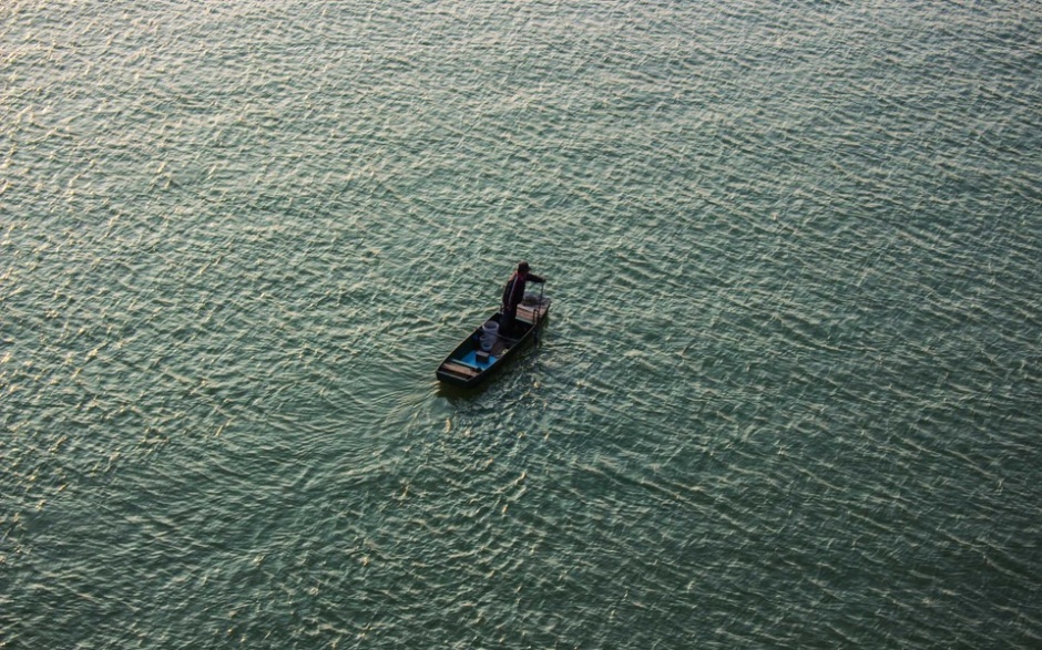 唯美的夕阳风景摄影图片