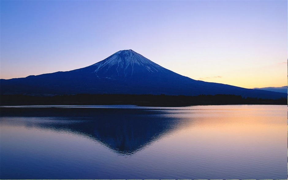 日本富士山唯美风景壁纸