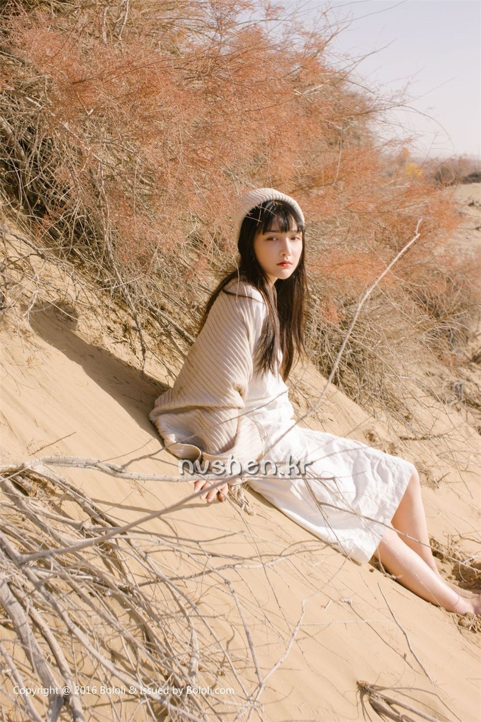 清纯系美女之应沙漠旅拍写真集锦