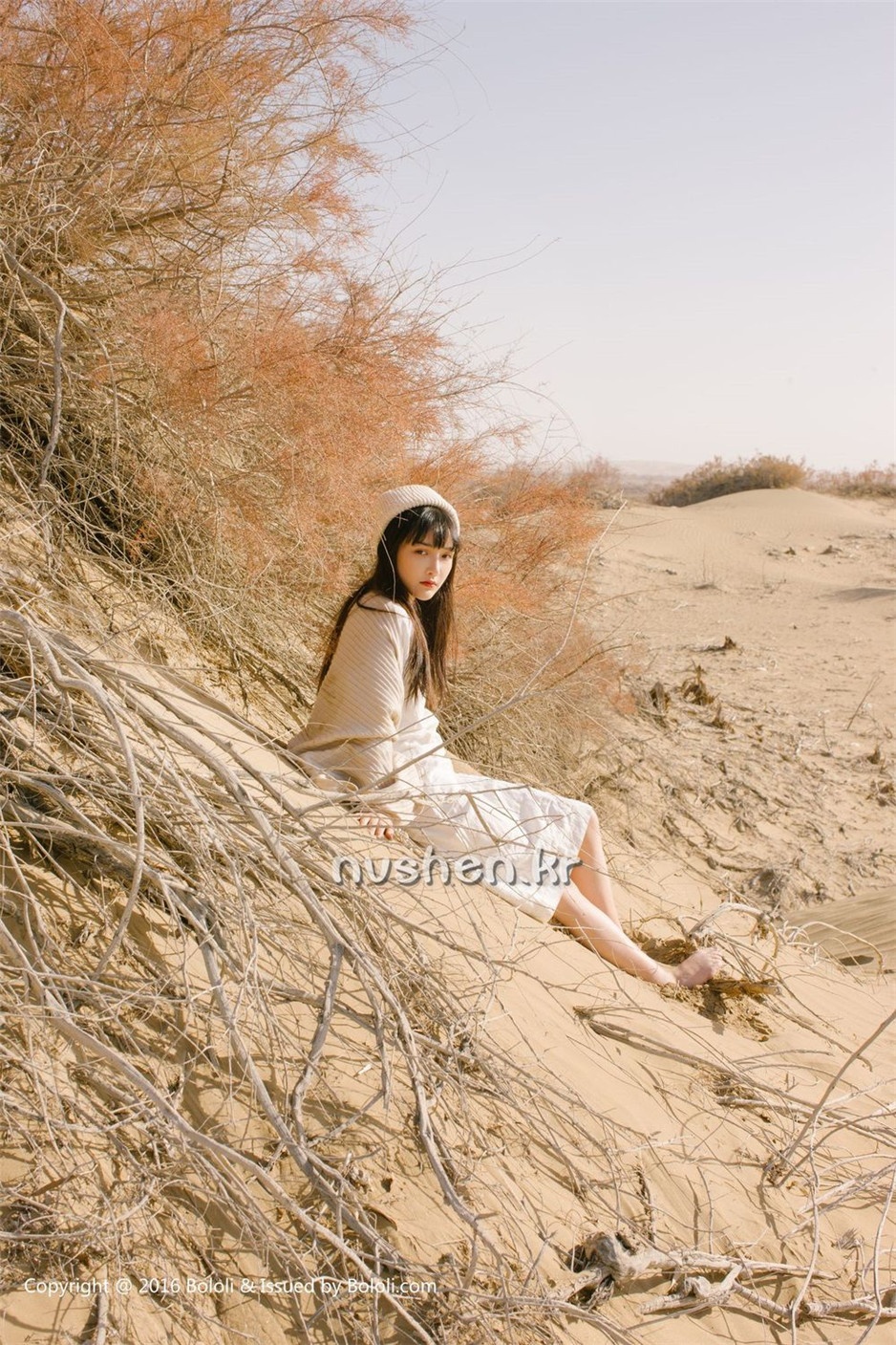 清纯系美女之应沙漠旅拍写真集锦