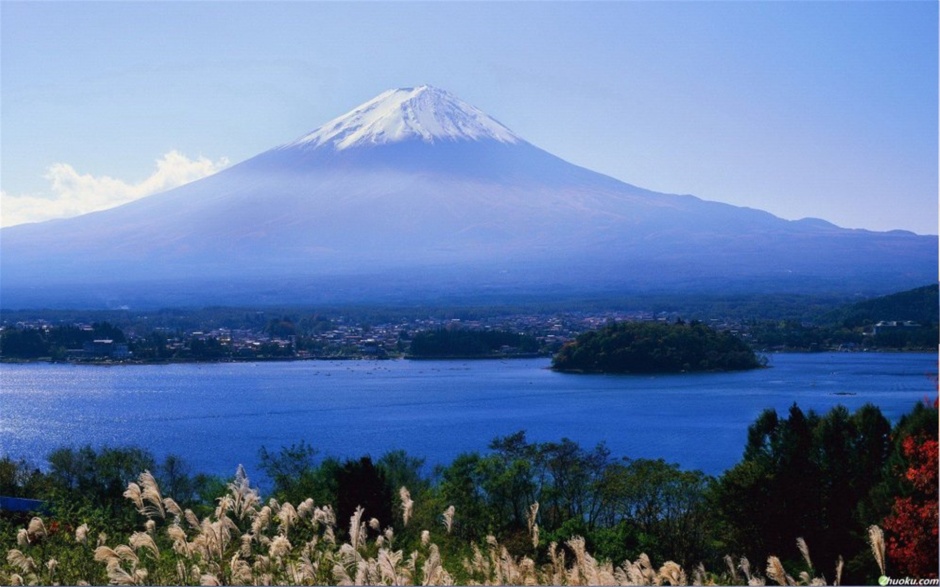 日本富士山唯美风景壁纸