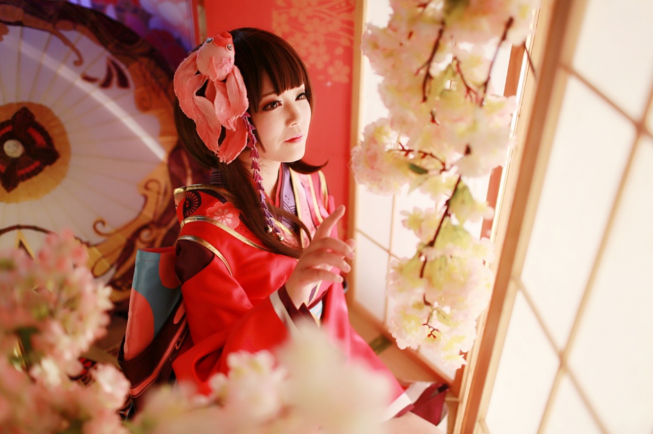 和服萌妹子cosplay写真集