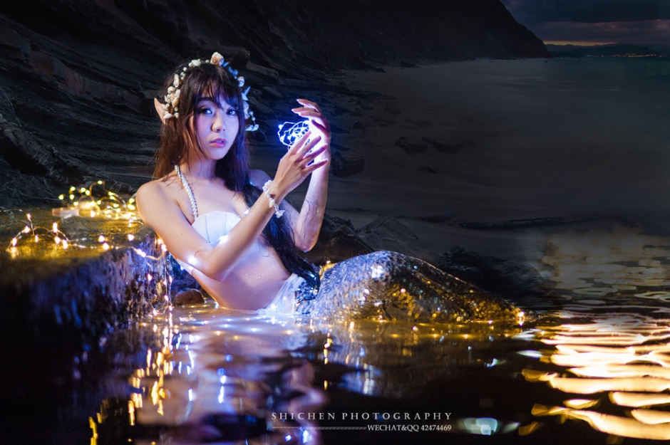 美丽的美人鱼cosplay美女图片