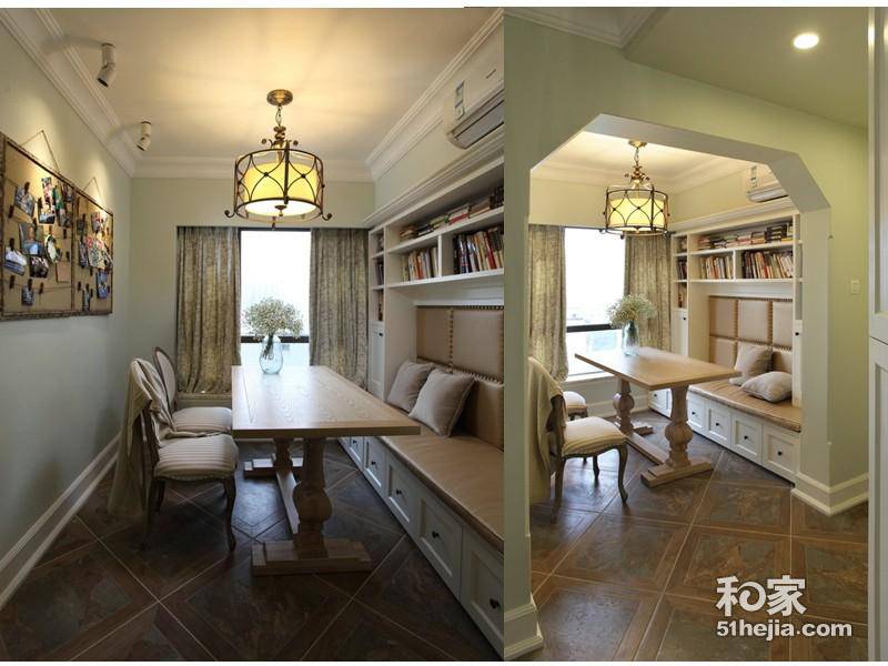 美式休闲简约公寓装修效果图