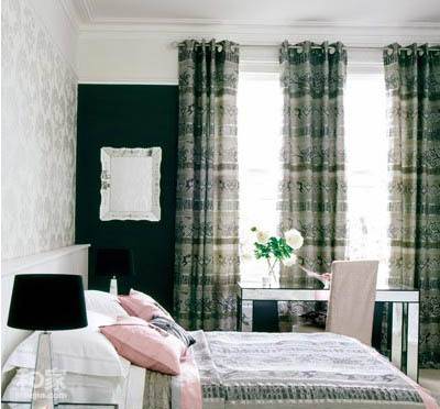 5种温馨的卧室窗帘搭配效果图