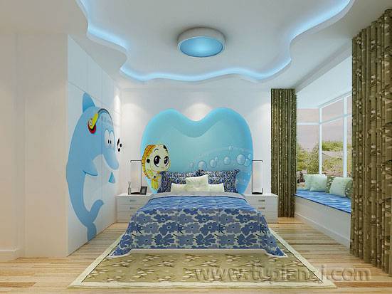 浪漫地中海风格卧室装修设计