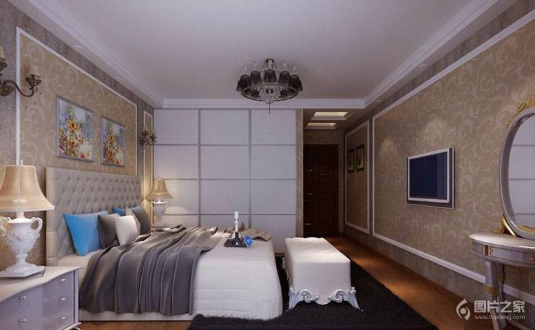 新中式卧室装修效果图欣赏