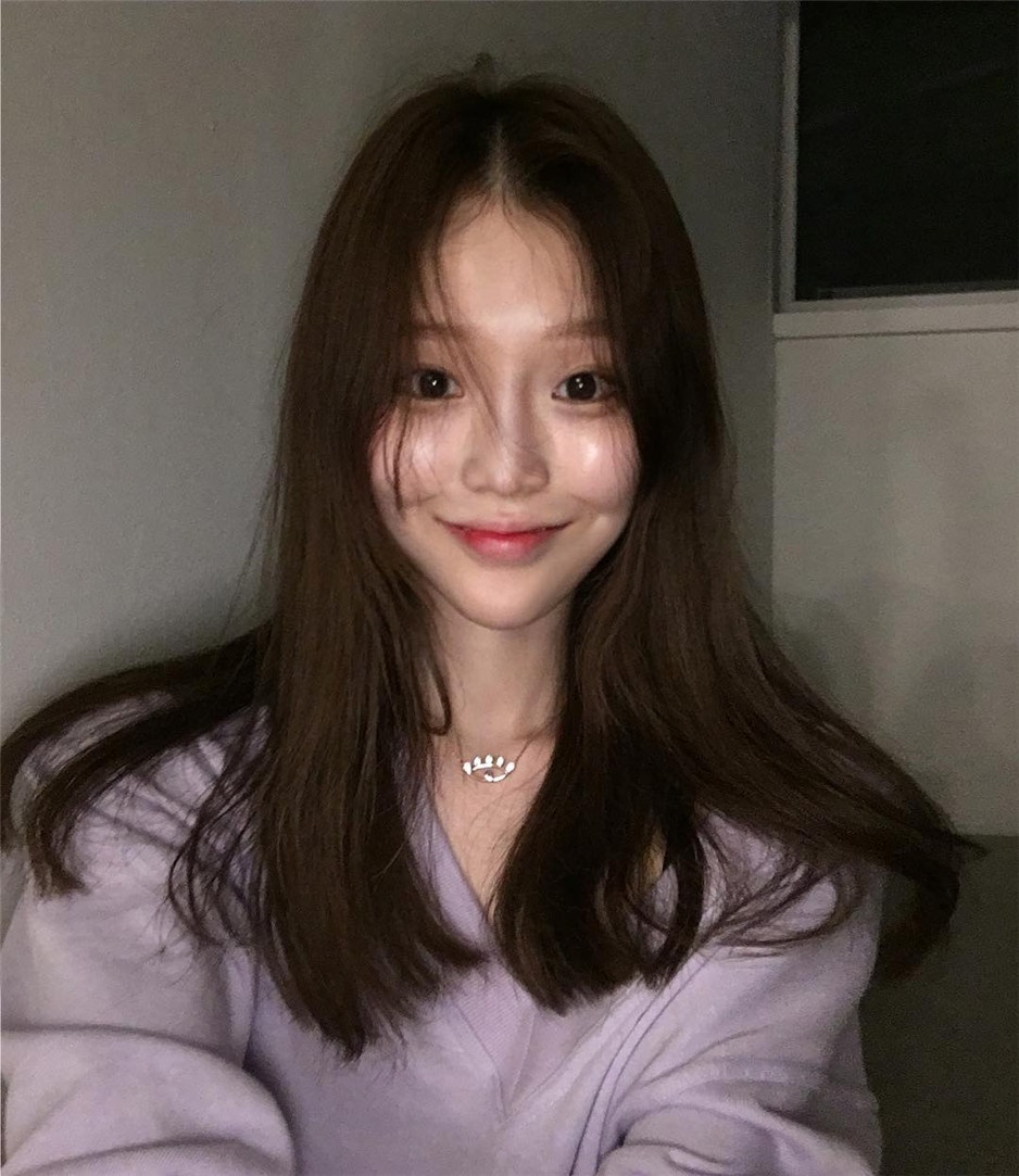 韩国美女模特杨晋超清自拍图片