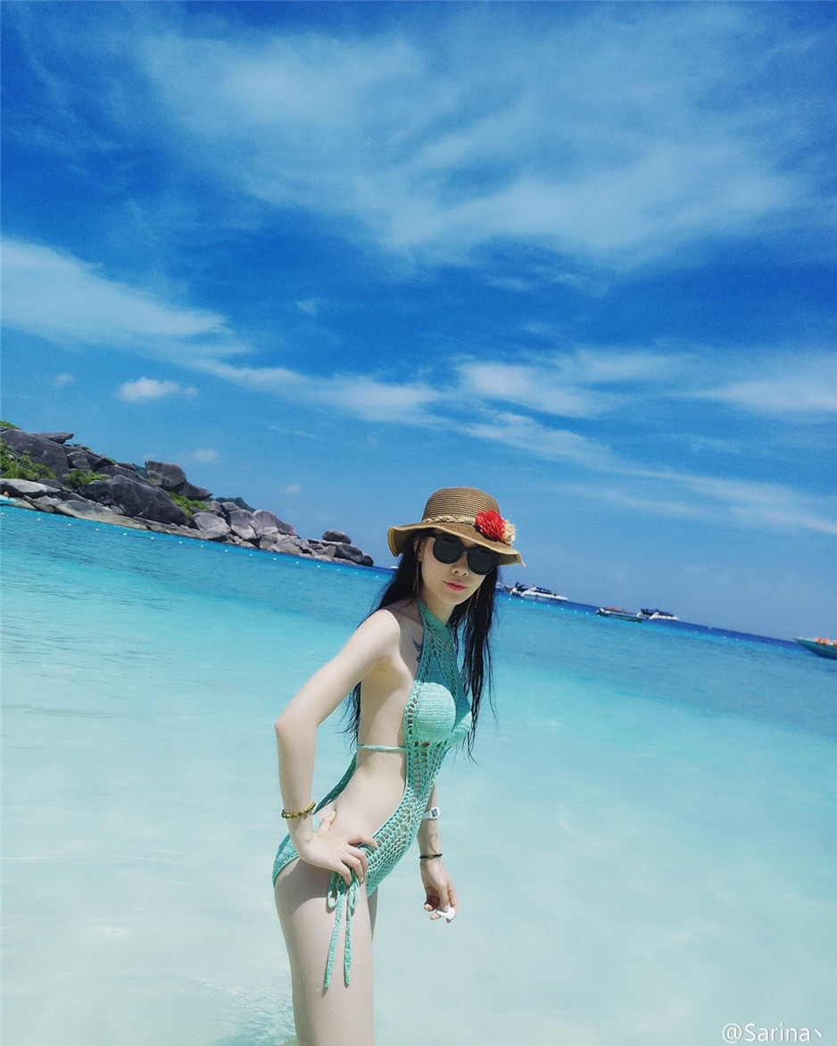 网络美女汤维嘉自拍照片曝光