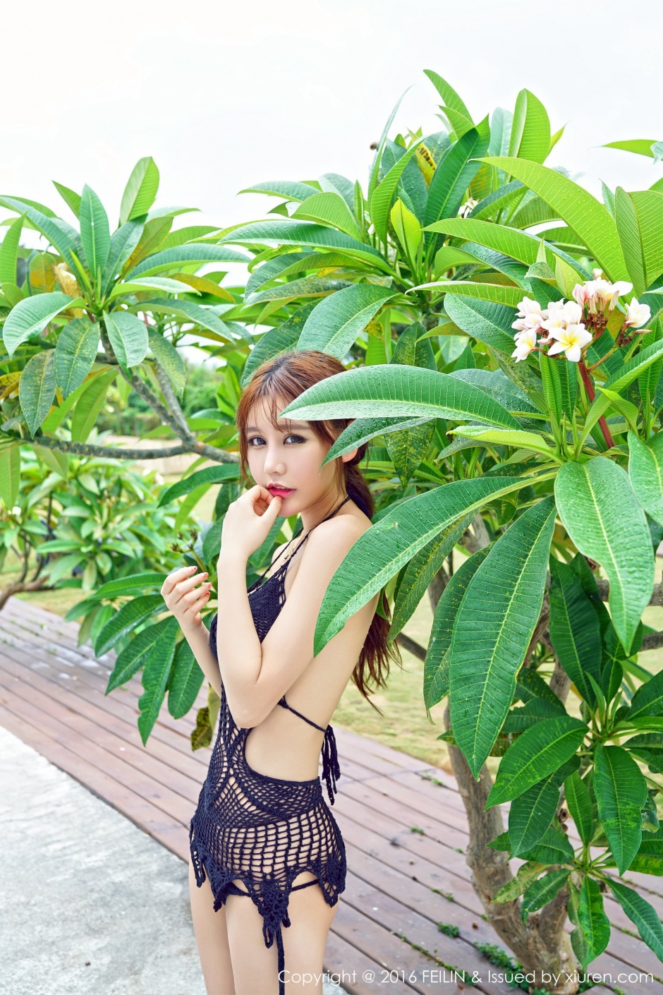 小清新美女Milk楚楚比基尼图片集锦