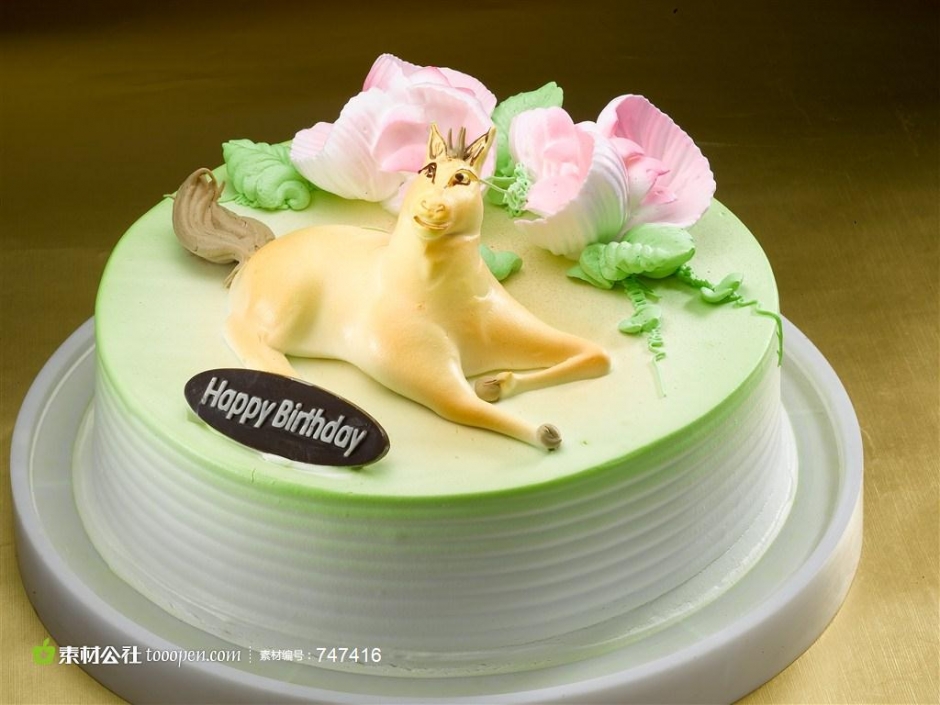 生日蛋糕图片 双层生日蛋糕图片