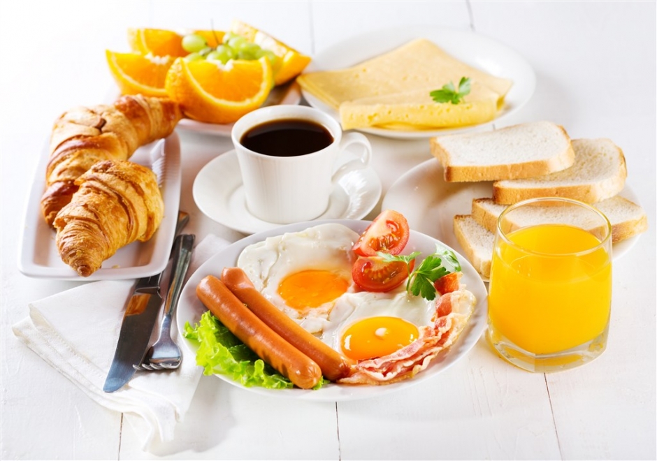 美味早餐图片 列美味的美食早餐摄影图片